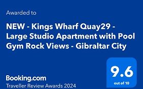 Kings Wharf Quay29 - Large Studio Apartment With 3 Pools - Gym - Rock Views - Holiday And Short Let Apartments In Gibraltar